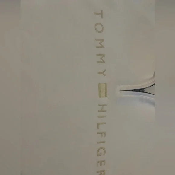 Rare Vintage Tommy Hilfigure Quart Zip Sweater with Embroidered Logo